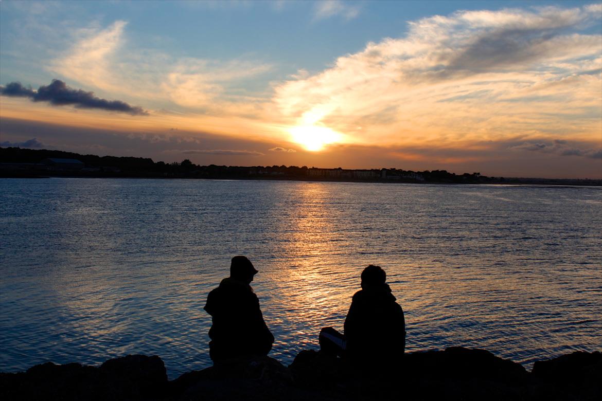 Sunset Couple