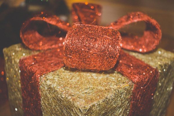 bokeh CC0 Christmas gift gold High-Resolution red sparkles Stock free photo CC0