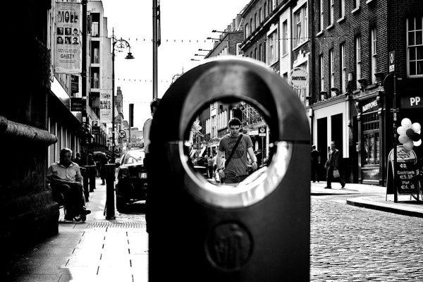 black & white CC0 Dublin framed High-Resolution Ireland man moody people Person Stock woman free photo CC0