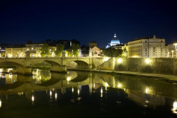 CC0 High-Resolution Italian Italy night reflection Rome Stock water free photo CC0