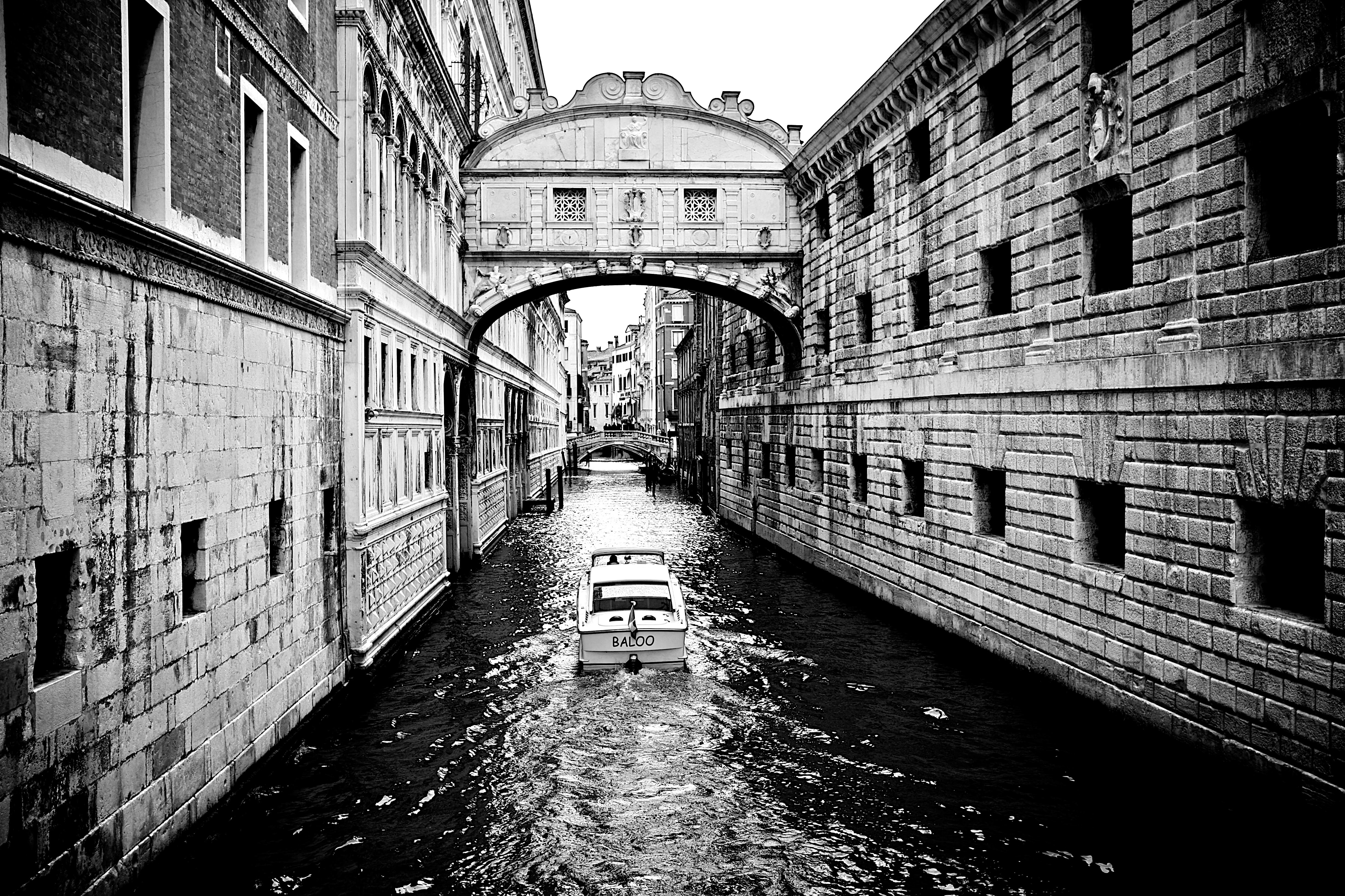 Venice in Black & White - Picography Free Photo