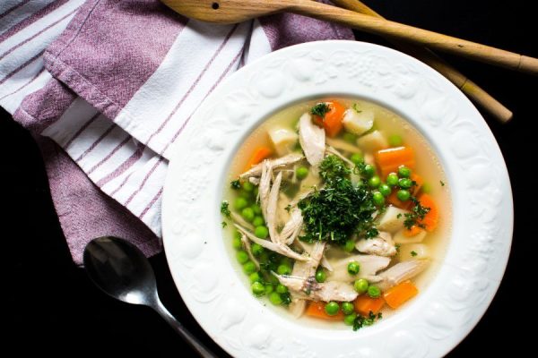 Bowl Chicken food Homemade Vegetables free photo CC0