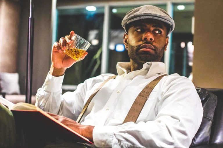 Beard Cap CC0 Dramatic drink Drinking food Glass Hat High-Resolution man Portrait Pose Relax Seat Stock Style Whisky free photo CC0