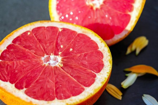 food Fruit Grapefruit pink Sliced free photo CC0