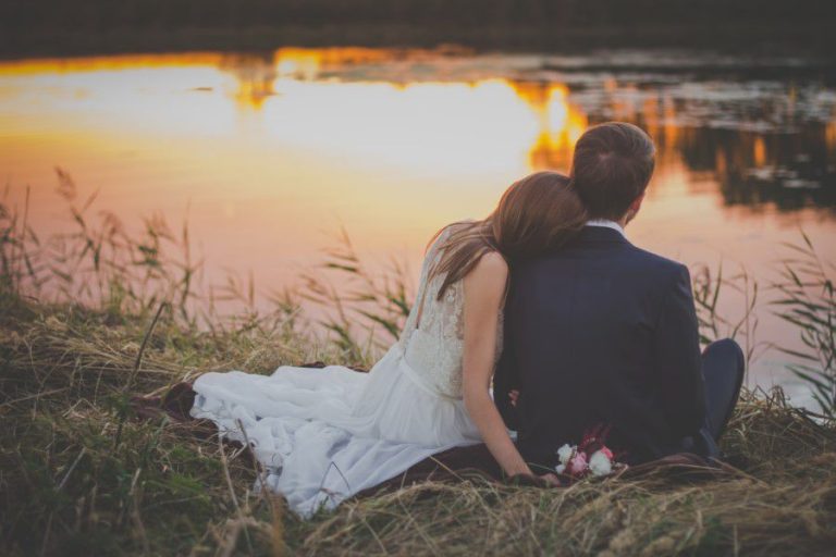 CC0 Couple Golden-Hour grass High-Resolution people Person Stock sunset wedding free photo CC0