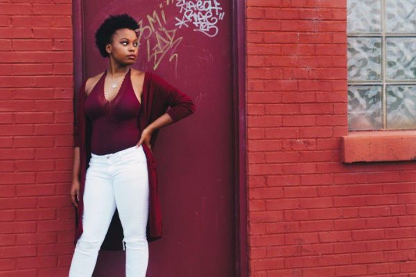 Burgundy CC0 Doorway Dramatic High-Resolution Portrait Pose red Stock Style woman free photo CC0