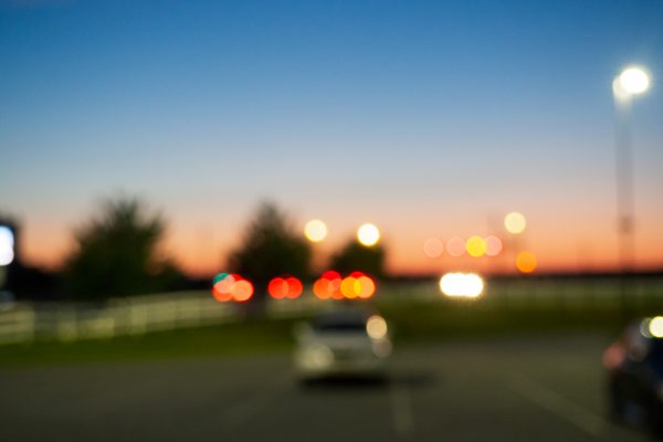 blurred bokeh cars Dusk Highway lights Motion movement road free photo CC0