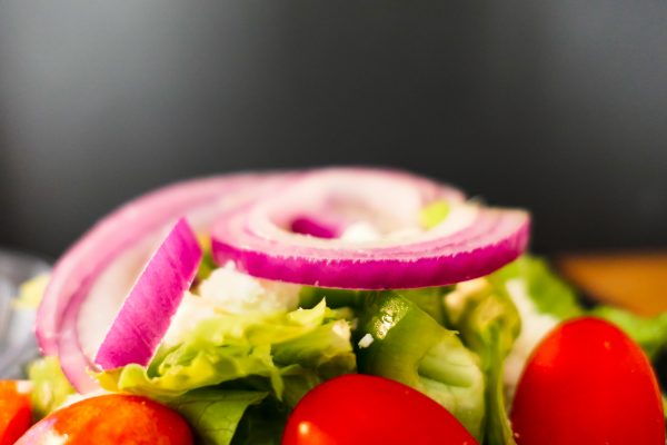 diet Fresh Healthy Lettuce nutrition onions Salad Tomato Vegetables free photo CC0