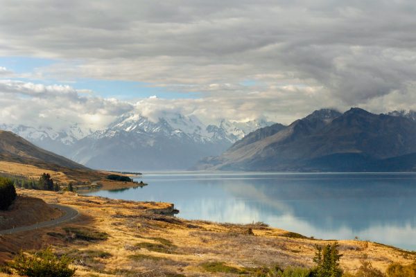 clouds Explore journey lake Mountain nature outdoors road Scenic travel wanderlust water free photo CC0