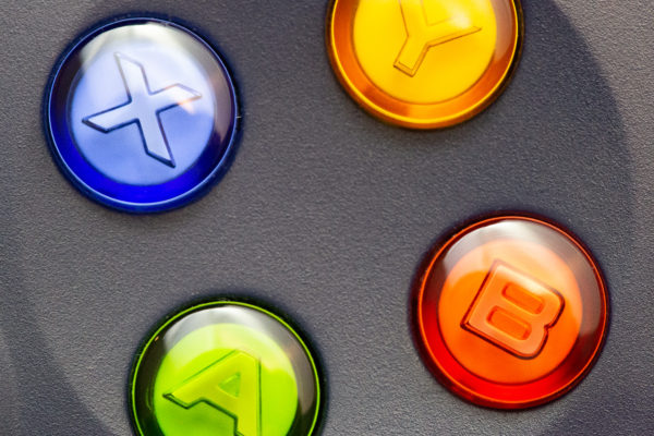 Background black blue Buttons Closeup console Control controller Game gamer green macro red video yellow free photo CC0