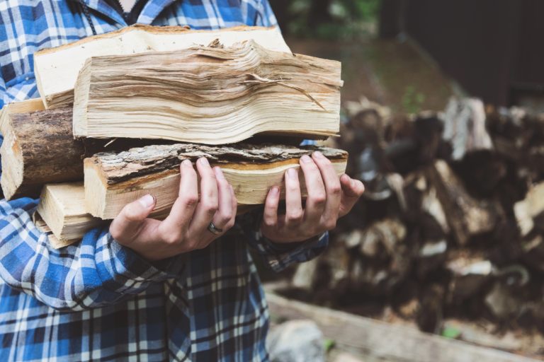 bokeh fingers firewood flannel hands Holding lifting lugging man Ring shirt walking wood woodpile free photo CC0