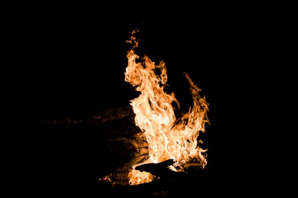 black blazing bonfire Burn Burning campfire energy firewood heat Warm wood free photo CC0