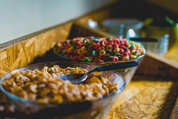 breakfast Buffet calories Colorful cornflakes crunchy fruity Healthy hospitality Hotel Restaurant Spoon free photo CC0