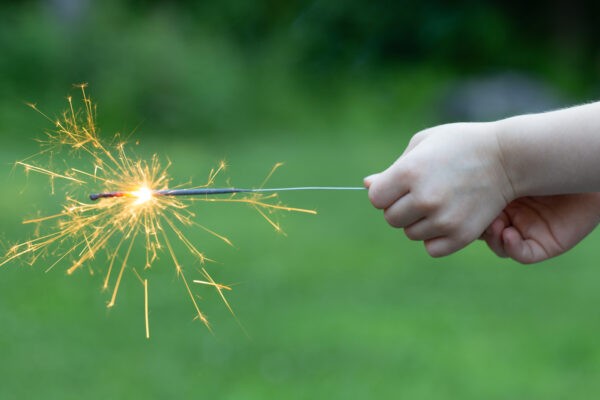 bokeh celebration fireworks Fun hands Holding Holiday outdoors party sparks summer free photo CC0